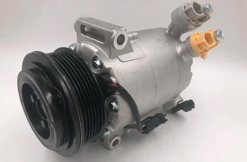What are the commonly used automotive air conditioning thermal systems and their components?